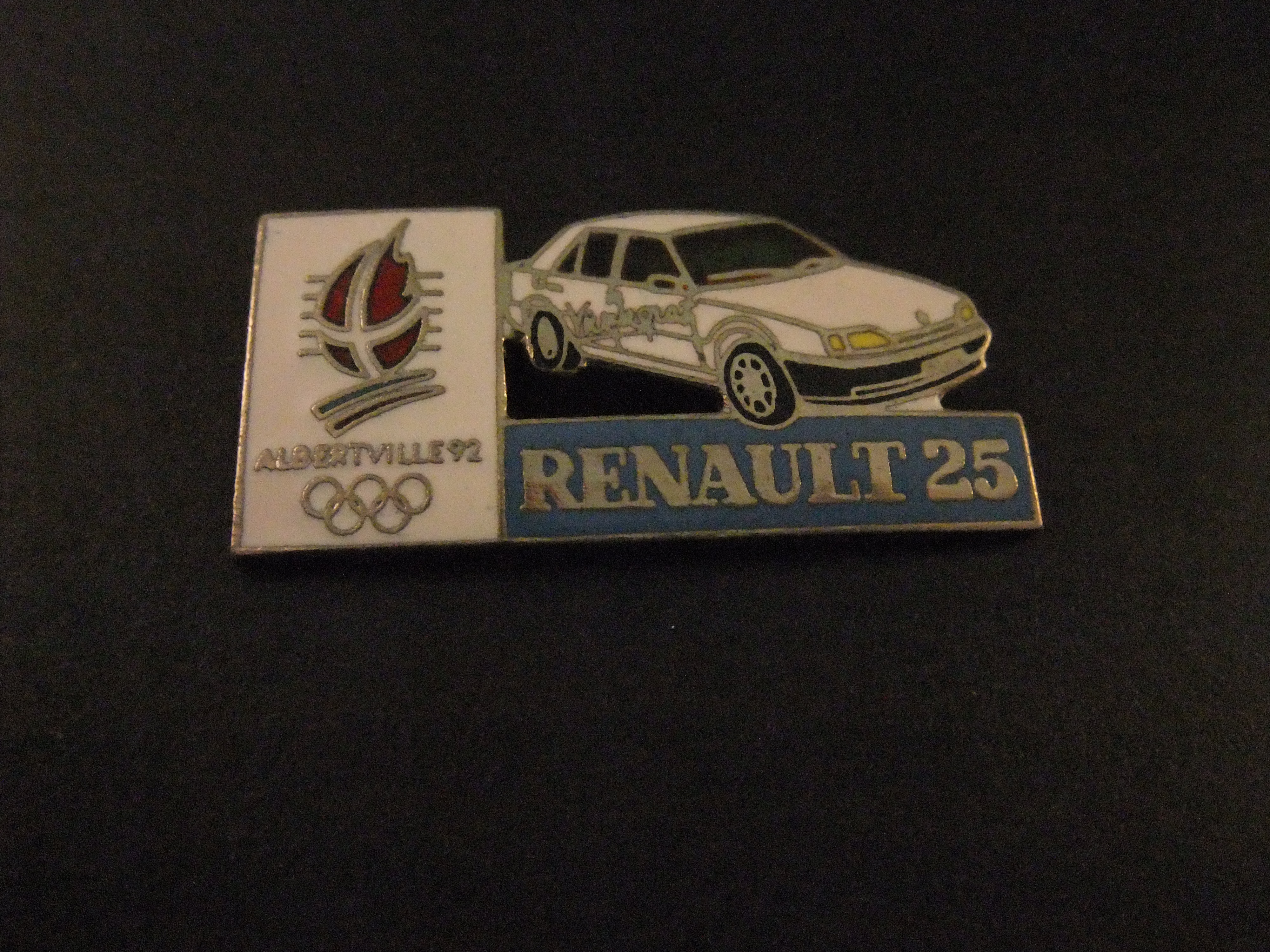 Renault 25 sponsor Olympische Spelen Albertville